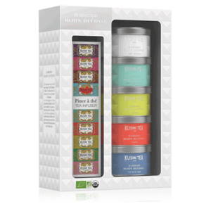 Kusmi Tea Dárková sada Alain Ducasse, set 5 čajových miniatur s čajovým sítkem 21690A1150 obraz