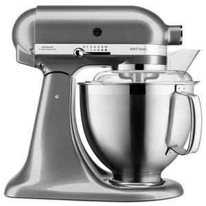 KitchenAid Kuchyňský robot Artisan 5KSM185PSEMS, stříbřitě šedá 5KSM185PSEMS obraz