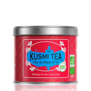 Kusmi Tea Sypaný černý čaj Russian Morning N° 24 Bio, kovová dóza 100 g 21656A1070 obraz