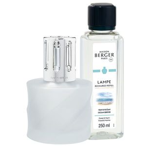 Maison Berger Paris Katalytická lampa Spirale frosted, bílá + náplň Vůně oceánu, 250 ml 4779 obraz
