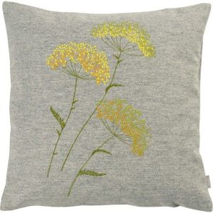 Sander Povlak na polštář Yara Wool, 40 x 40 cm, light grey/yellow 14286-03 obraz