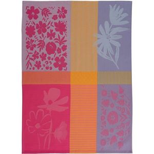Sander Žakárová utěrka Floretta, 50 x 70 cm, pink 110593-14 obraz