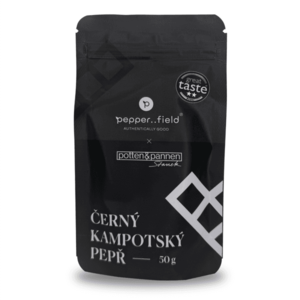Pepperfield Kampotský pepř černý, 50g DOY-CERNY-50 obraz