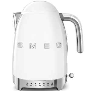 Smeg Rychlovarná konvice 50´s Retro Style, s regulací teploty, 1, 7 l bílá KLF04WHEU obraz