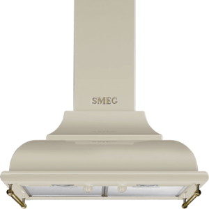 Smeg SMEG Komínový odsavač par Cortina, šířka 60 cm, krémová KC16POE obraz