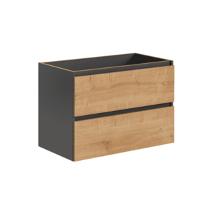 ArtCom Skříňka pod umyvadlo MONAKO Grey Oak 821 | 80 cm obraz