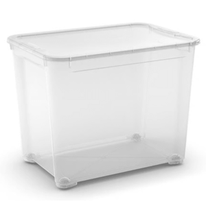 CURVER Úložný box T BOX XL 70L s víkem | transparentní obraz