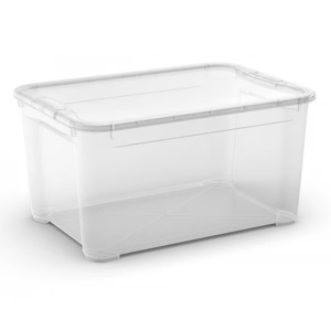 CURVER Úložný box T BOX L 47L s víkem | transparentní obraz