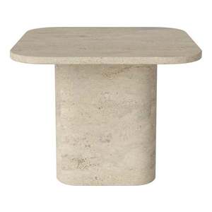 Konferenční stolek Eida 55 x 55 cm, více variant - Bolia Varianta: Beige marble obraz