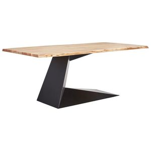 Livetastic JÍDELNÍ STŮL, akácie, černá, barvy akácie, 200/100/76 cm obraz