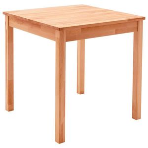 Livetastic JÍDELNÍ STŮL, jádrový buk, barvy buku, 70/70/76 cm obraz