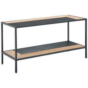 MID.YOU KONFERENČNÍ STOLEK, přírodní barvy, černá, dřevo, kov, kompozitní dřevo, 120/60/47 cm obraz