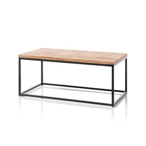 MID.YOU KONFERENČNÍ STOLEK, černá, barvy dubu, dřevo, kov, 110/45/60 cm obraz