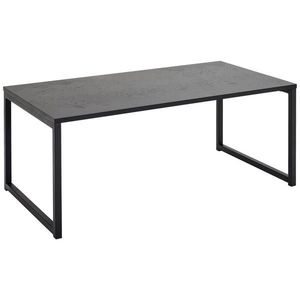 MID.YOU KONFERENČNÍ STOLEK, černá, kov, kompozitní dřevo, 110/45/60 cm obraz