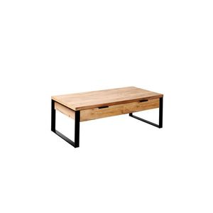 XXXL KONFERENČNÍ STOLEK, barvy dubu, kov, kompozitní dřevo, 118/59/40 cm obraz