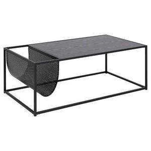 XXXL KONFERENČNÍ STOLEK, černá, kompozitní dřevo, 110/60/40 cm obraz