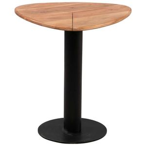Boxxx KONFERENČNÍ STOLEK, černá, barvy akácie, dřevo, kov, 48/48/42 cm obraz