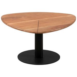 Boxxx KONFERENČNÍ STOLEK, černá, barvy akácie, dřevo, kov, 70/70/36 cm obraz