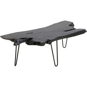 Ambia Home KONFERENČNÍ STOLEK, černá, dřevo, kov, 100/40/40 cm obraz