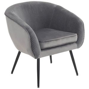 P & B KŘESLO, textil, šedá obraz