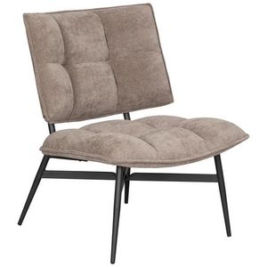 P & B KŘESLO, textil, hnědá obraz