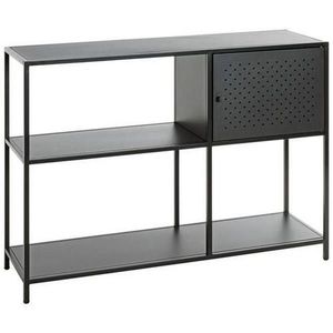 XXXL REGÁL, černá, ocel, 100/75/30 cm obraz