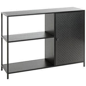 XXXL REGÁL, černá, ocel, 100/75/30 cm obraz