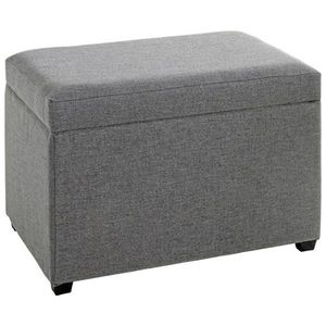 XXXL TRUHLOVÁ LAVICE, textil, kompozitní dřevo, 58/42/39 cm obraz