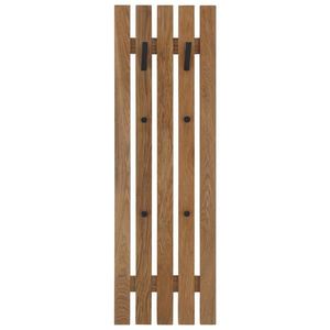 XXXL ŠATNÍ PANEL, přírodní barvy, černá, dub, 38/120/14 cm obraz