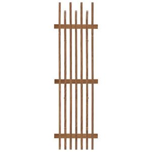 XXXL ŠATNÍ PANEL, barvy dubu, dub, 40/135/11 cm obraz