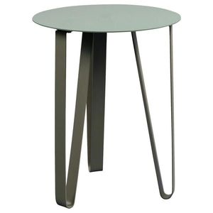 Xora KONFERENČNÍ STOLEK, zelená, kov, 40/40/50 cm obraz
