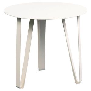 Xora KONFERENČNÍ STOLEK, krémová, kov, 50/50/45 cm obraz