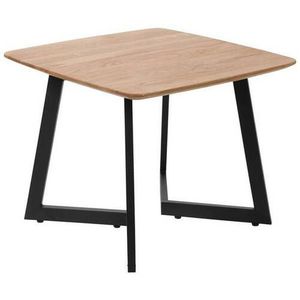 XXXL ODKLÁDACÍ STOLEK, divoký dub, černá, divoký dub obraz
