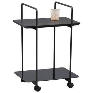 XXXL SERVÍROVACÍ VOZÍK, černá, 45/35/65 cm obraz