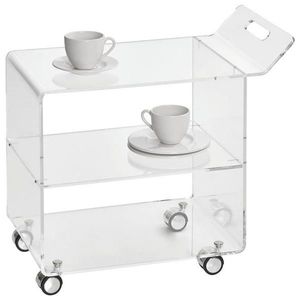 XXXL SERVÍROVACÍ VOZÍK, čiré, 63/59/38 cm obraz