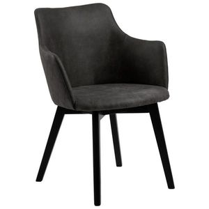 Livetastic KŘESLO, textil, antracitová, černá obraz