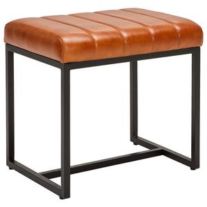 Livetastic TABURET, kov, kůže, 50/48/38 cm obraz