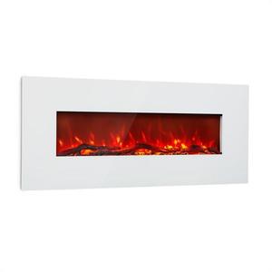 Klarstein Lausanne Long, elektrický krb, 1600 W, 2 úrovně výkonu, 128 cm obraz