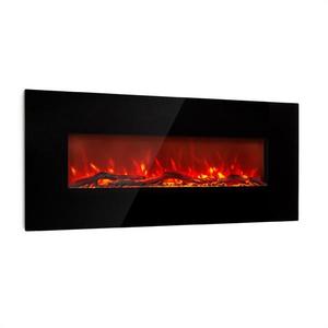 Klarstein Lausanne Long, elektrický krb, 1600 W, 2 úrovně výkonu, 128 cm obraz