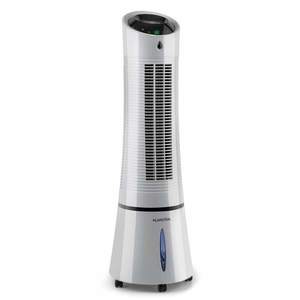 Klarstein Skyscraper Ice 4 v 1, ventilátor, ochlazovač vzduchu, čistička vzduchu, zvlhčovač vzduchu, 210 m³/h, 45 W, oscilace, mobilní, dálkové ovládání obraz