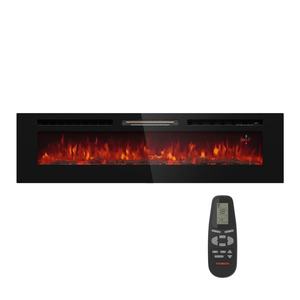 Klarstein Galeras 178, elektrický nástěnný krb, 1800 W, LED obraz