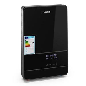 Klarstein Blaze Flow Elektrický průtokový ohřívač vody, Nerezové topné těleso, LED displej, 24 kW obraz
