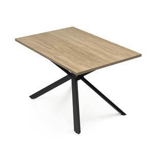 Blumfeldt Bearsdon jídelní set, stolová deska a kovové nohy stolu, industriální styl, stabilní, moderní obraz