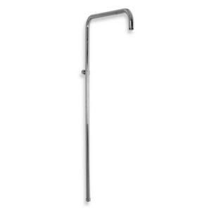NOVASERVIS Sprchová tyč k baterii s horním vývodem chrom SET066, 0 obraz