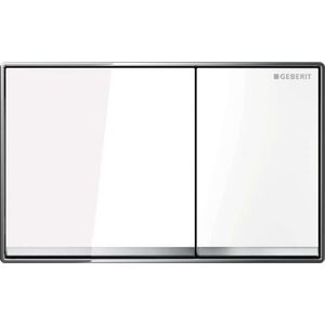 GEBERIT Omega60 Ovládací tlačítko splachování, bílá 115.081.SI.1 obraz