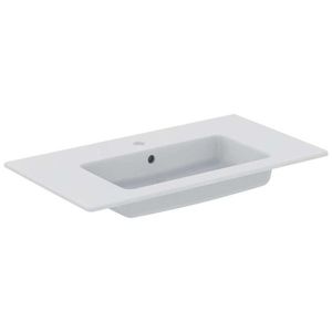 IDEAL STANDARD Tempo Umyvadlo nábytkové 61x45x14 cm, s přepadem, otvor pro baterii, bílá E066801 obraz