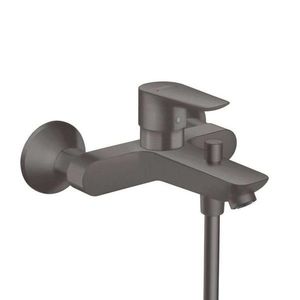 HANSGROHE Talis E Vanová baterie, kartáčovaný černý chrom 71740340 obraz