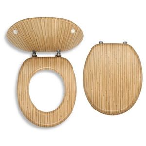 NOVASERVIS Sedátko dýhované bambus MDF WC/BAMBUS obraz