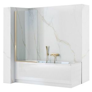 REA Vanová zástěna Elegant 70 zlatá REA-W5600 obraz