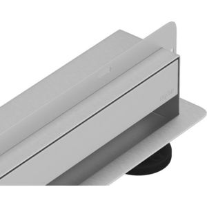 MEXEN Flat žlab ke stěně 2v1 stěna 60 cm nerez 1030060 obraz